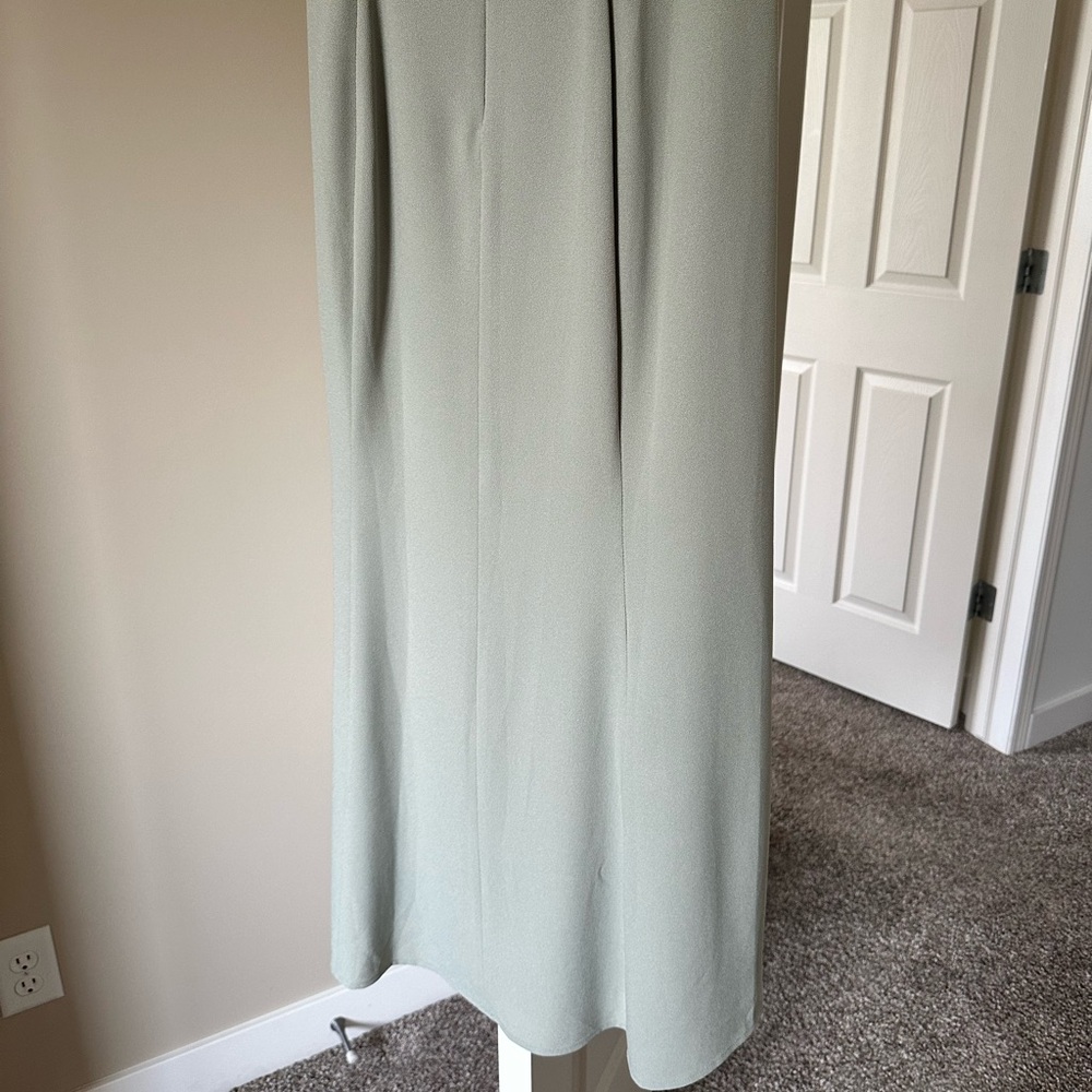 Park & Fifth Sage Green Midi Dress - Picture 6 of 8